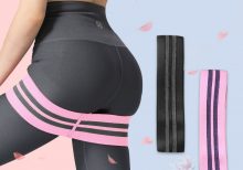 Elastic Resistance Bands Anti-slip Pull Up Hip Yoga Workout Fitness Band Rubber Latex Booty Loops Sport Exercise Gym Equipment