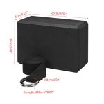 Yoga Block and Yoga Strap Combo Set Pilates Yoga Belt Brick Shaping Health Training Accessories