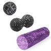 Gym Fitness Yoga Foam Roller Peanut Ball Set Pilates Block Peanut Massage Roller Ball For Therapy Relax Exercise Relieve Stress