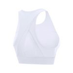 SHINBENE High-neck Push Up Fitness Workout Bras Women High Impact Soft Nylon Dance Yoga Sports Bras Top Athletic Brassiere