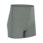 SHINBENE NO Camel Toe Naked-feel Elastic Fitness Gym Workout Shorts Women Y-type Hip Lift High Waist Training Yoga Sport Shorts